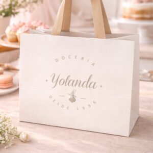 Sacola de papel cod023 31x24x21cm