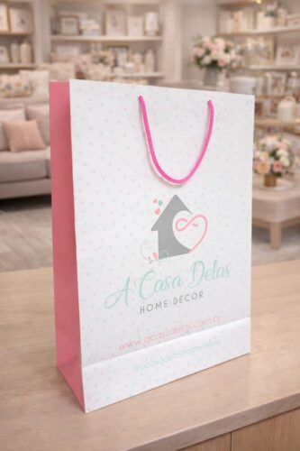 Sacola de Papel cod 06 32x42x12cm